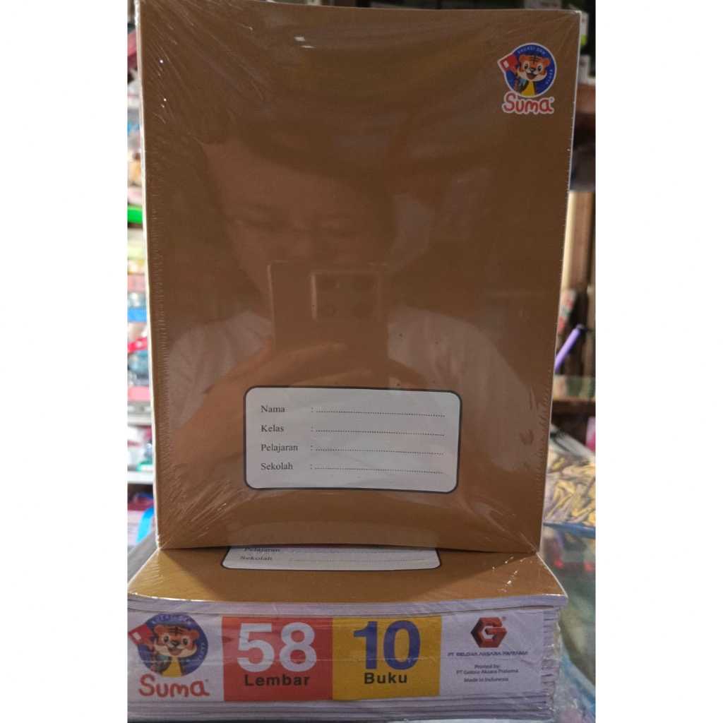 

BUKU COKLAT KWARTO 58LBR 1 PACK ISI 10PCS