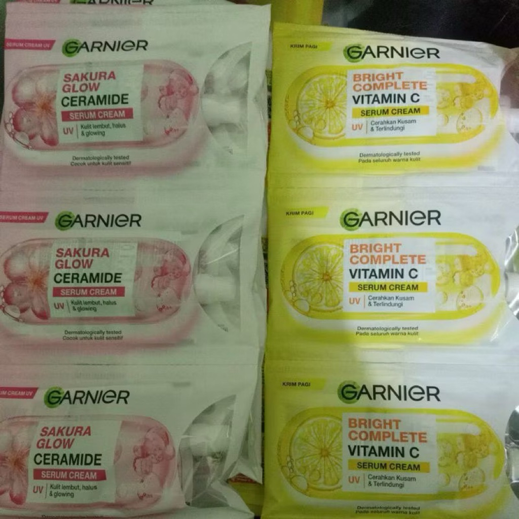 [12 SACHET] GARNIER CREAM SACHET SERIES
