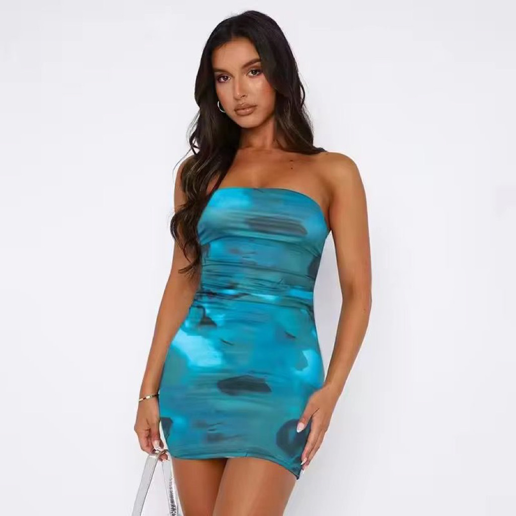 DRES WANITA MOTIF || DRES PARTY || DRES SEXY BODYSUIT