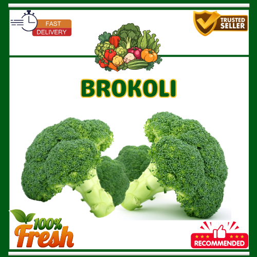 

KIRIM INSTAN Sayur Brokoli Hijau Segar 250gr