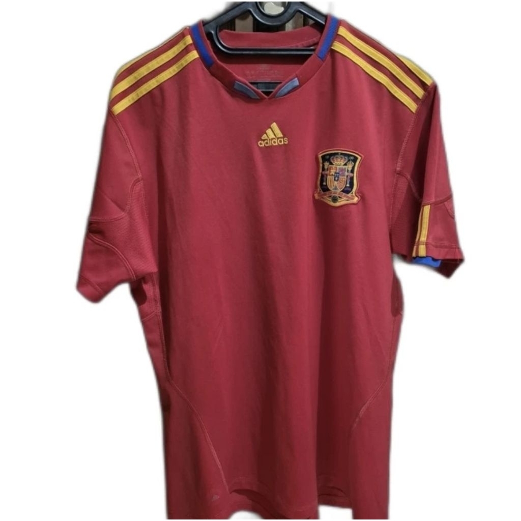 Spain Home Jersey 2010 World Cup (Jersey spanyol piala dunia 2010)