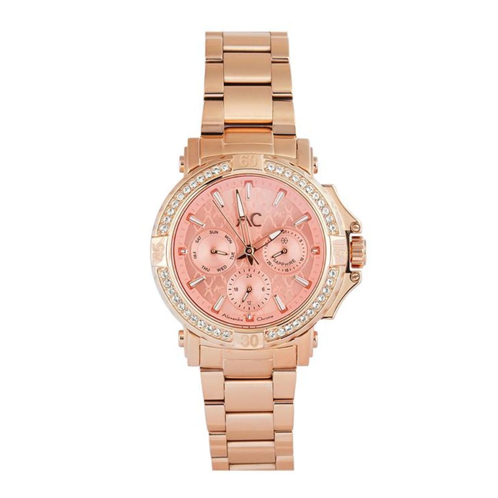 Jam Tangan Wanita Analog Alexandre Christie 9205BF AC9205 AC 9205 BF 9205 BFBRGDKDR Original Garansi