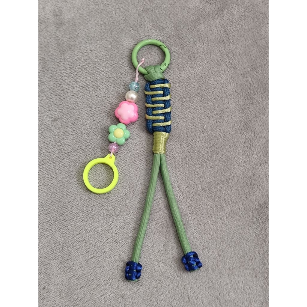 Pod Vape Holder Bagcharm or Keychain -  Cloudy Midnight