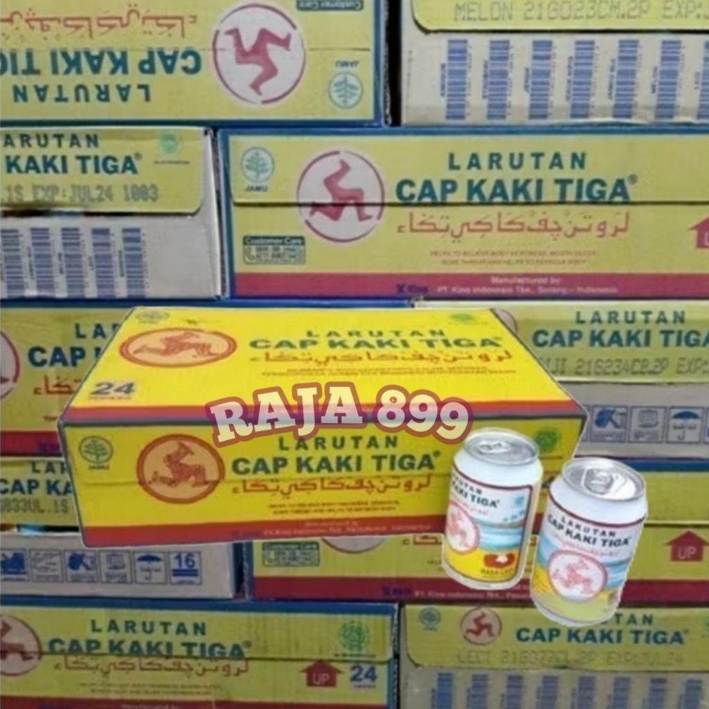 

LARUTAN CAP KAKI TIGA KALENG DUS | KARTON ISI 24 PCS X 320ML