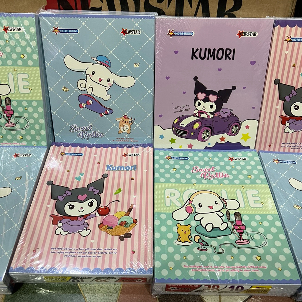 

Promo Ctshopid Buku Tulis Kuromi Sanrio Cinamonroll 38 Lembar Newstar Buku Tulis Anak Sekolah 1 Pak