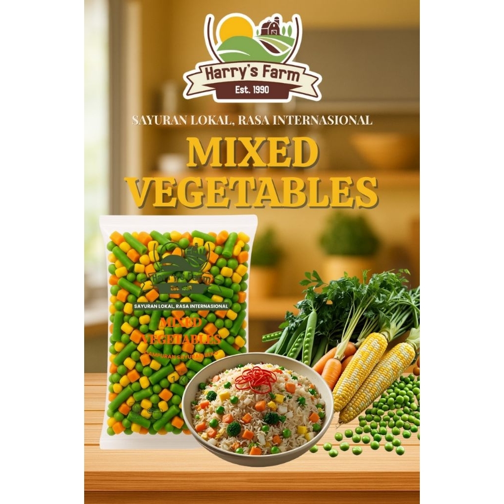 

Mixed Vegetable | Campuran Sayuran Fresh 500gr