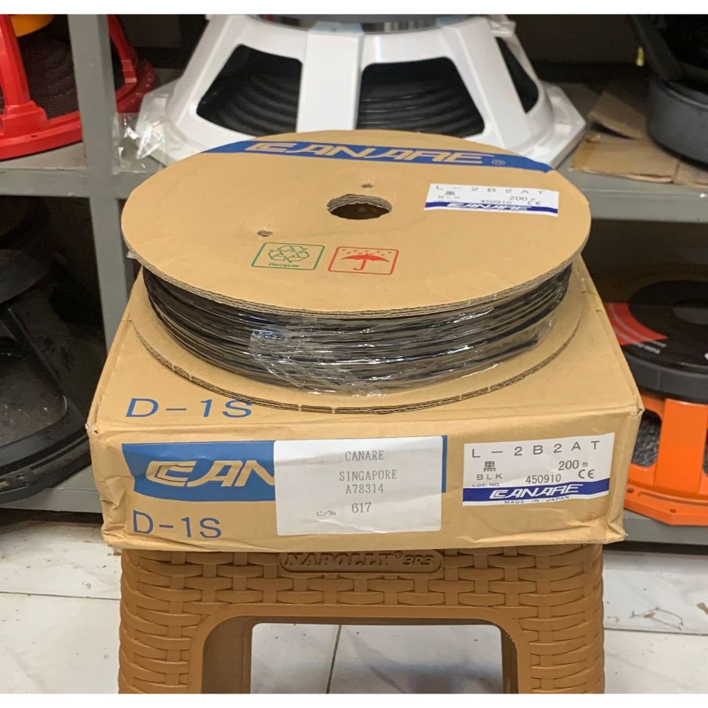 Canare L2B2AT Kabel Audio dan Microphone Kabel 200 M Canare L-2B2AT - Original