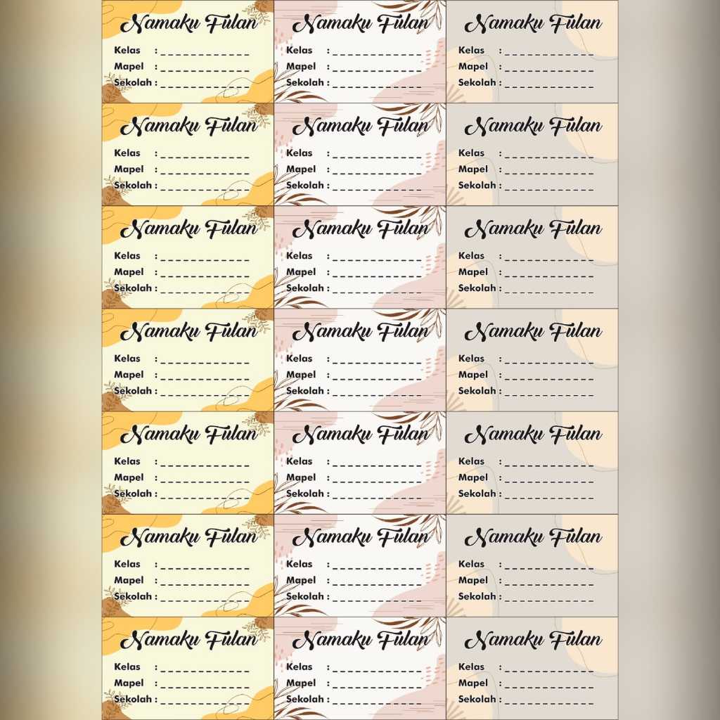 

Stiker Mata Pelajaran Tema SIMPEL ESTETIK