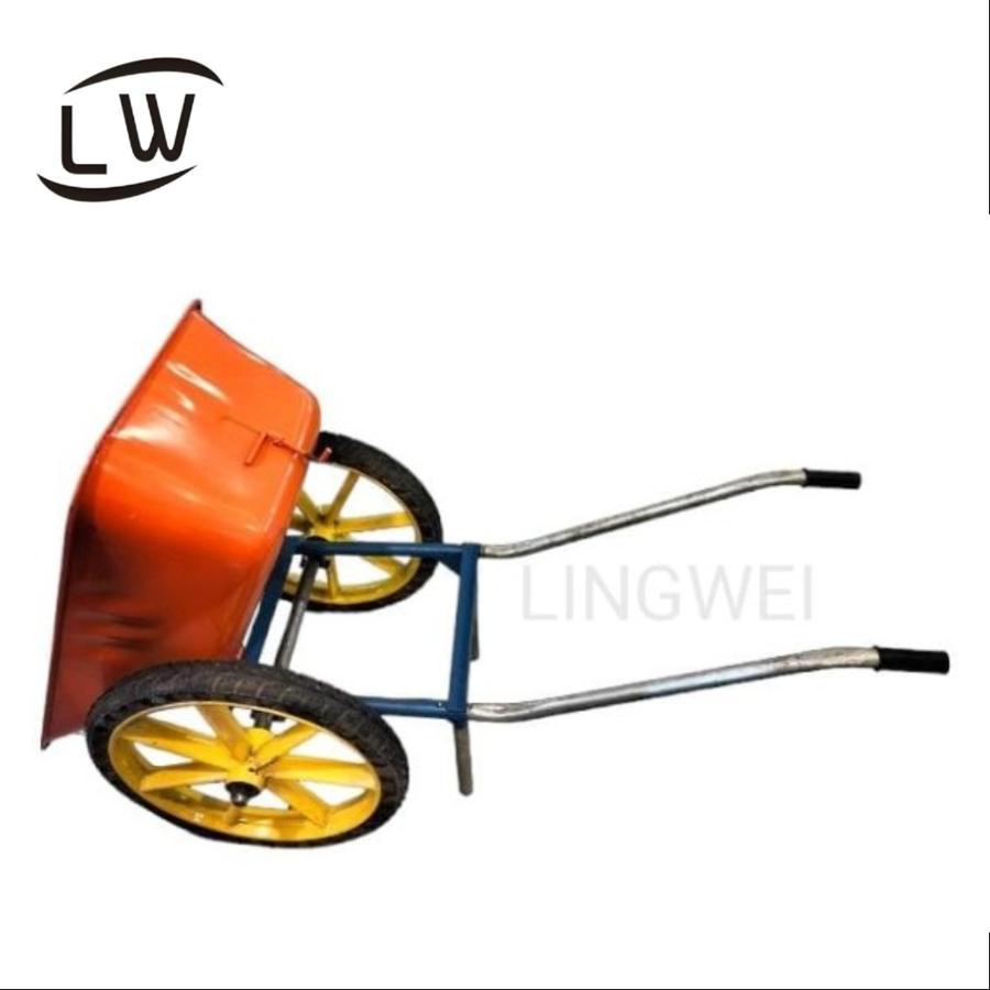 GEROBAK PROYEK 2 RODA UNTUK ANGKUT BARANG / PASIR BAN MATI TANPA ANGIN