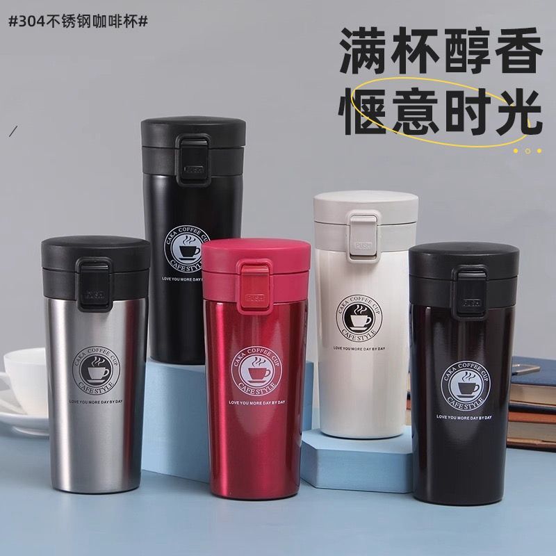 Thermos/Termos Kecil Mini Termos kopi Stainless Steel Vacum Tumbler 380ml