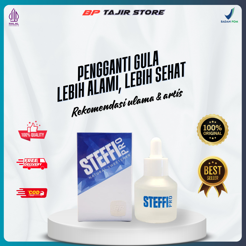 

STEFFI PRO Stevia 30ml – Pemanis Alami 0 Kalori, Pengganti Gula, Aman untuk Diabetes & Diet