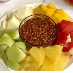 

rujak buah campur