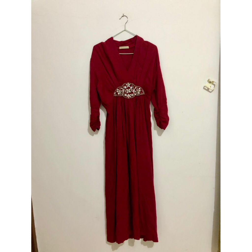 (preloved) N.y.l.a - red dress