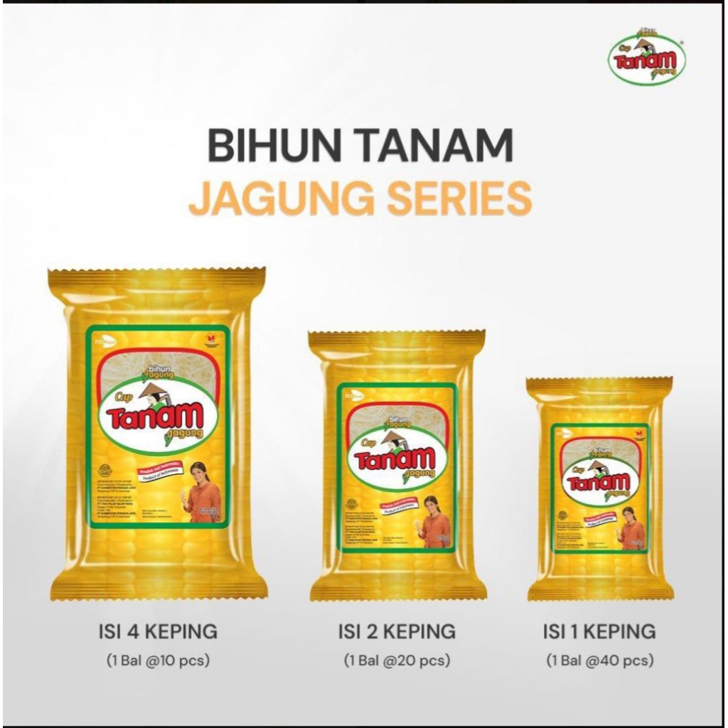 

Bihun Cap Tanam Jagung - 1 Bal - 10 Pcs - 320gr