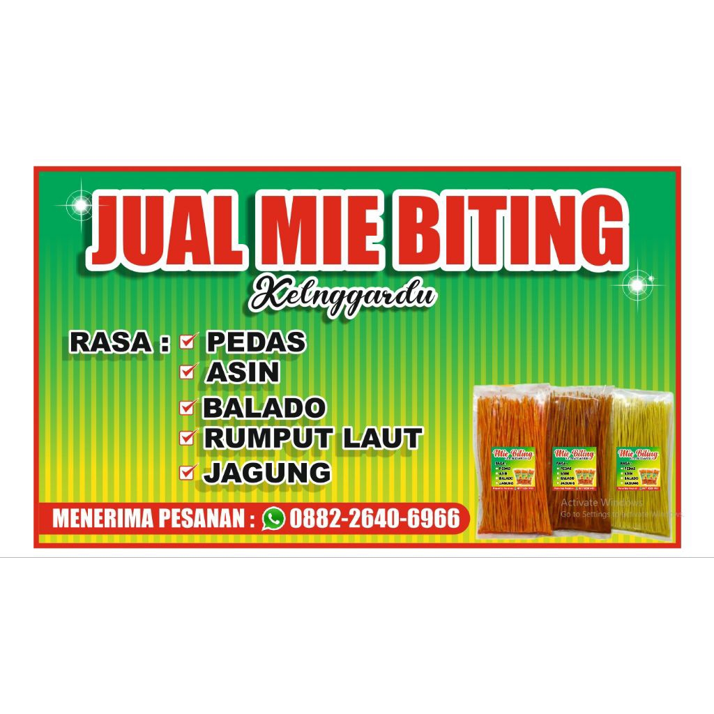

mie biting Keling gardu