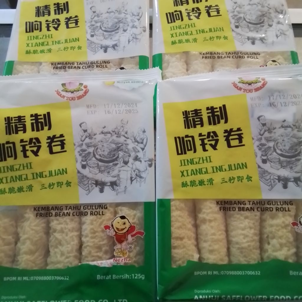 

Xian Tou Brand Kembang Tahu Gulung 125gr