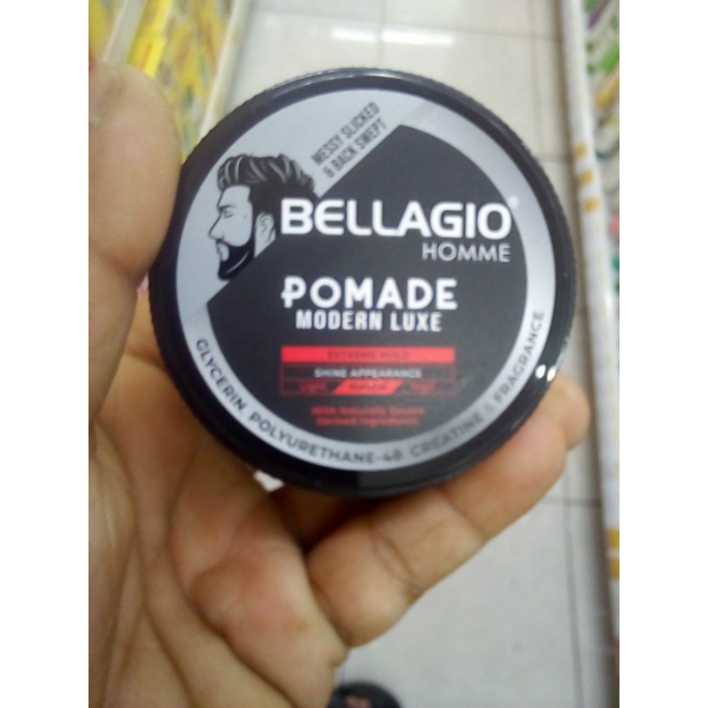 pomade pria bermerek Bellagio original hair styling product fast delivery
