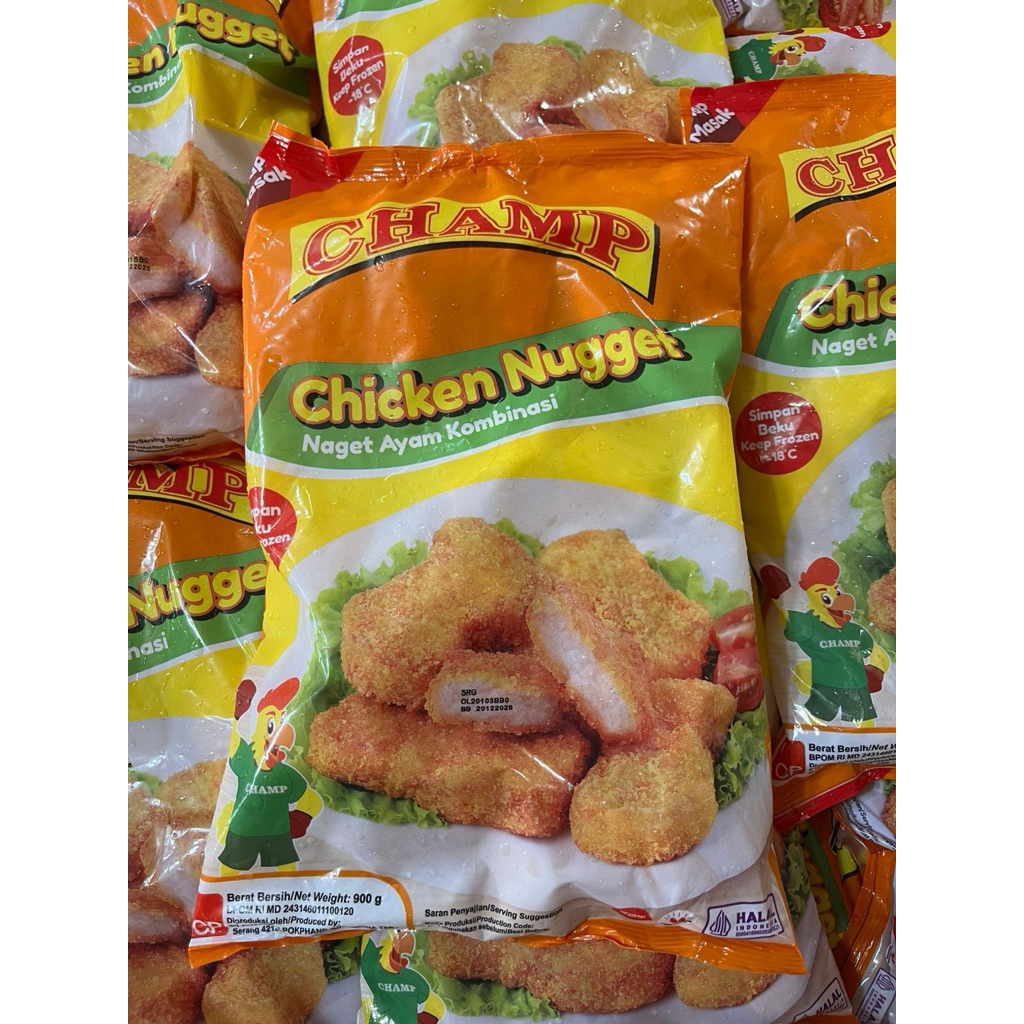 

Chicken Nugget CHAMP 900gram
