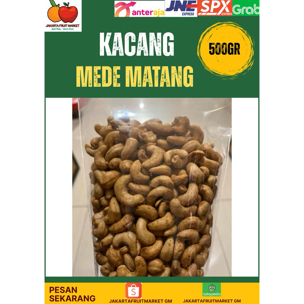 

Kacang Cashew salted/Kacang Mede Asin 500gr