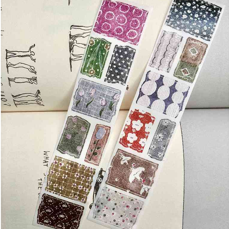

Pion - Candy Paper - Die-cut Washi Tape (SAMPLE)