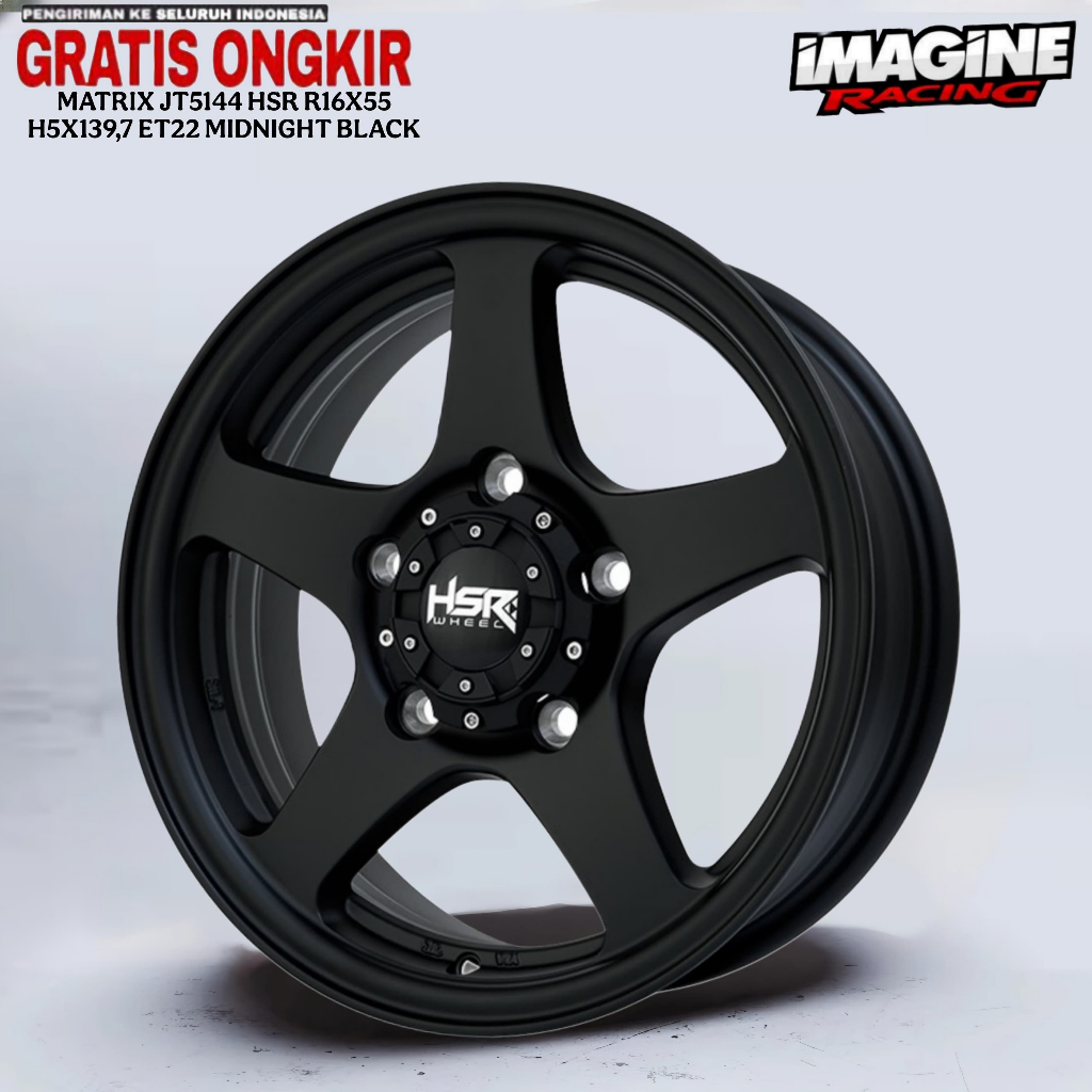 VELG R16 HSR MATRIX COCOK UNTUK JIMNY,KATANA,FEROZA,TAFT DLL