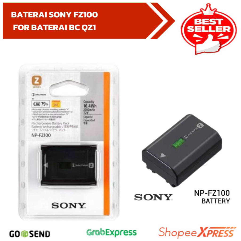Baterai Sony NP-FZ100 PECKING MIKA For Camera Sony Alpha a9 Sony Alpha a9ii Sony Alpha A7iii Sony Al