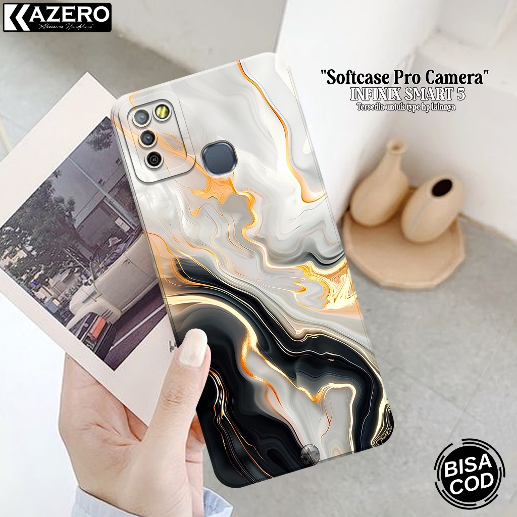 Softcase Pro Camera INFINIX SMART 5 - Fashion Case Abstrak - Case INFINIX SMART 5 Terbaru - Casing I