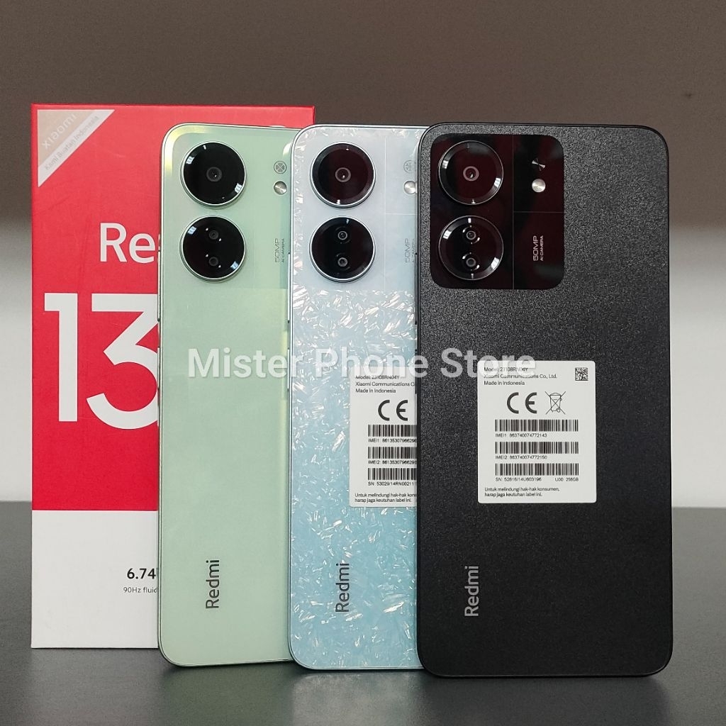 Xiaomi Redmi 13C 6/128 | 8/256 GB Garansi Resmi Indonesia Second / Bekas Seken Original