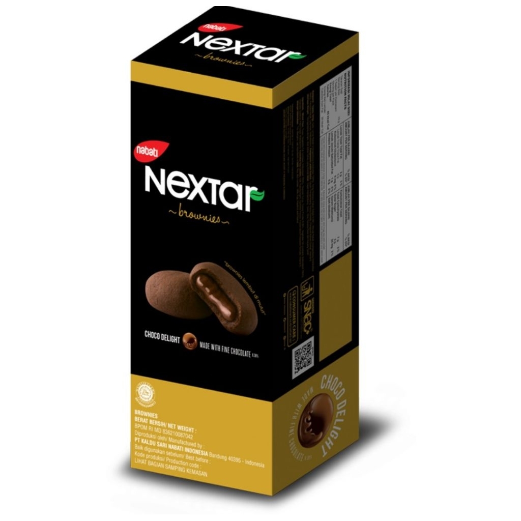 

Nextar Brownies Cookies Coklat 8x11,25g