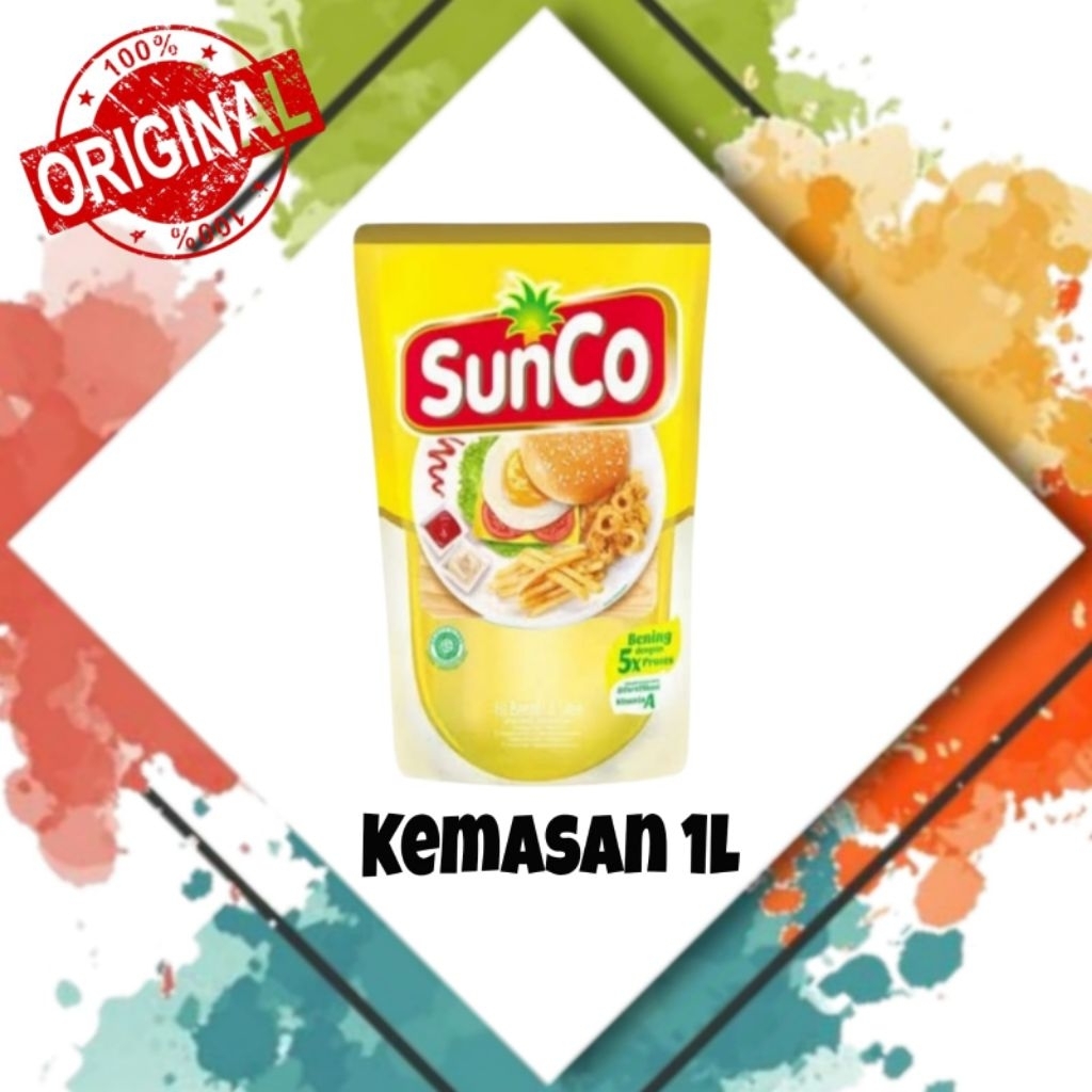 

Minyak Goreng Sunco 1 Liter Poouch
