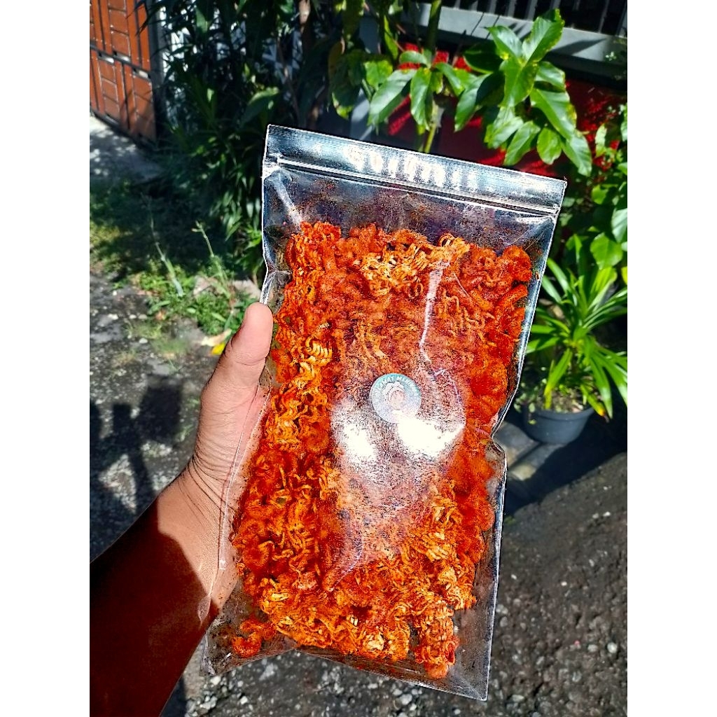 

Makaroni Mix Mie Pedas Gurih Halal Kriuk