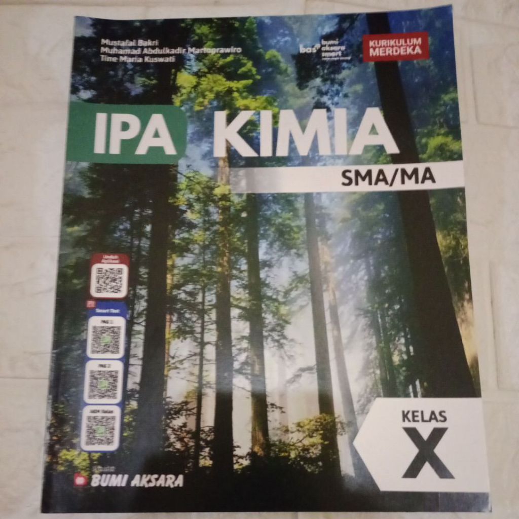 buku IPA kimia SMA kls X
