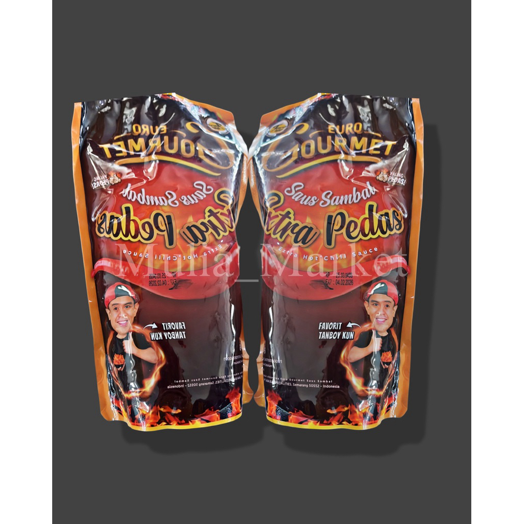 

Saus Pedas Euro Gourmet Extra Pedas 1kg PREMIUM