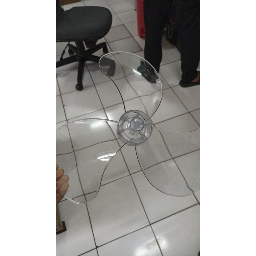 baling kipas  Miyako, Panasonic, KDK dan Maspion model lama 16inc bahan Mika tebal