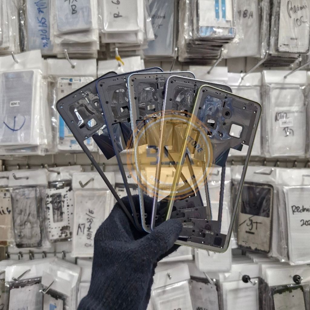 BEZEL TUTUP MESIN TULANG TENGAH BEZEL Xiaomi Redmi 14c / Poco C75