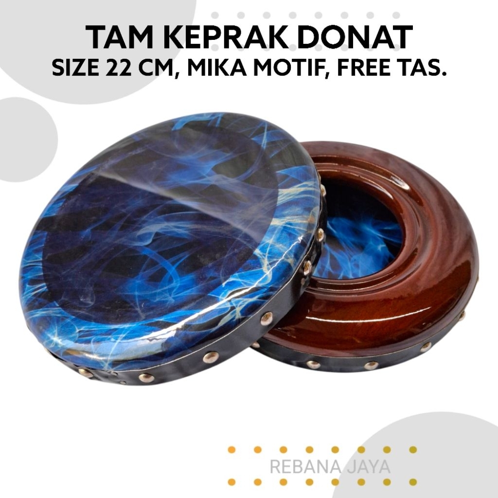 Keprak Rebana Hadroh Mika Donat Motif