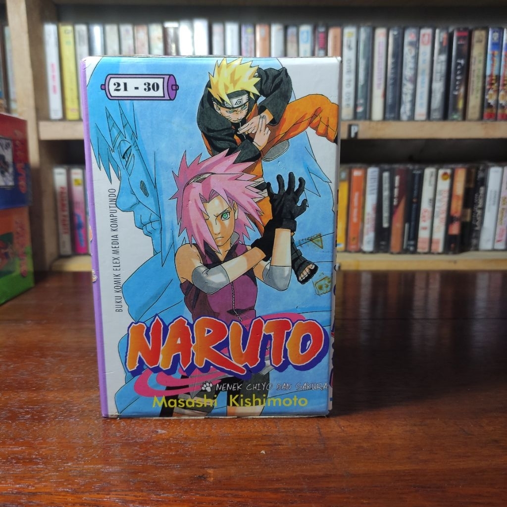 Komik Naruto Box Set Volume 21 - 30 Masashi Kishimoto