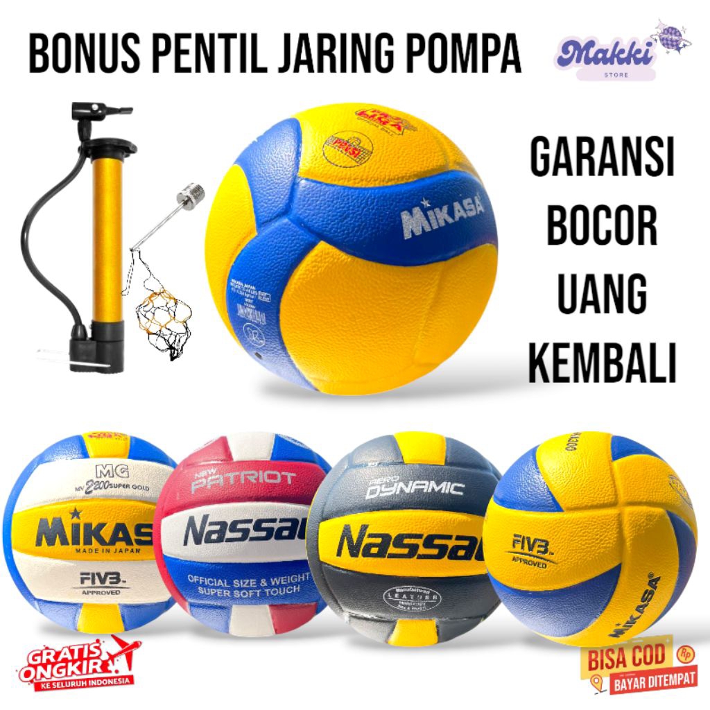 bola voli volli voly volly volley murah ringan untuk anak-anak Bola Berbagai Variasi