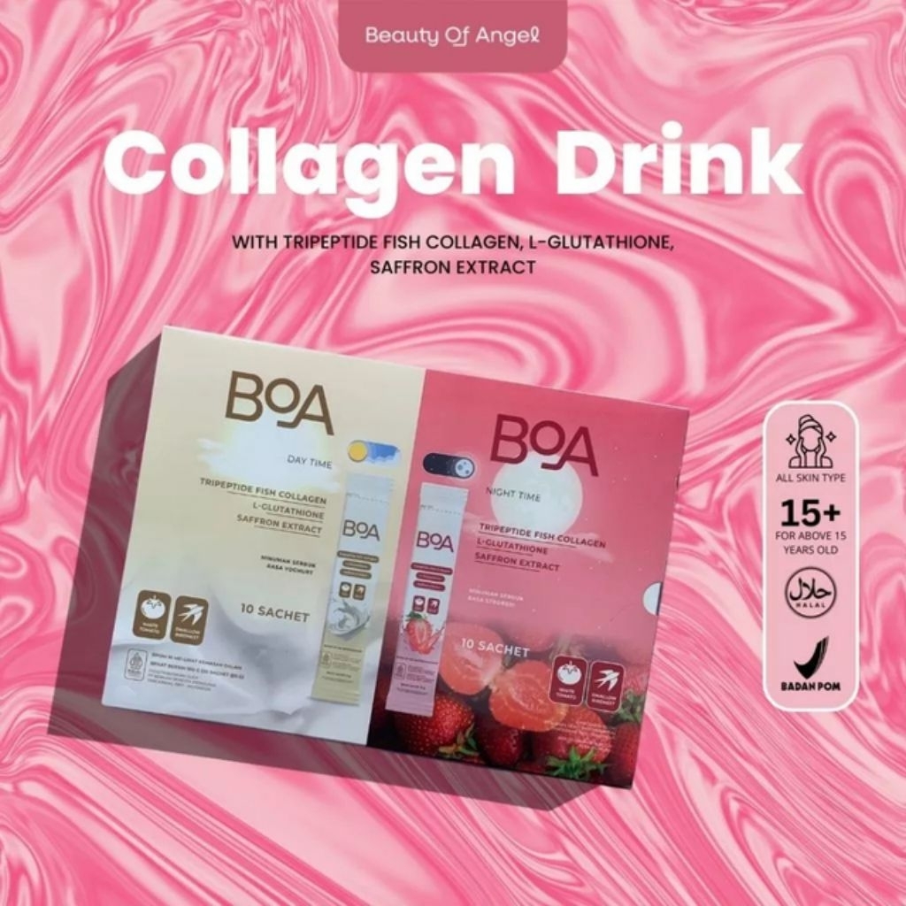 COLLAGEN DRINK by Beauty of Angel - Sudah BPOM dan Halal