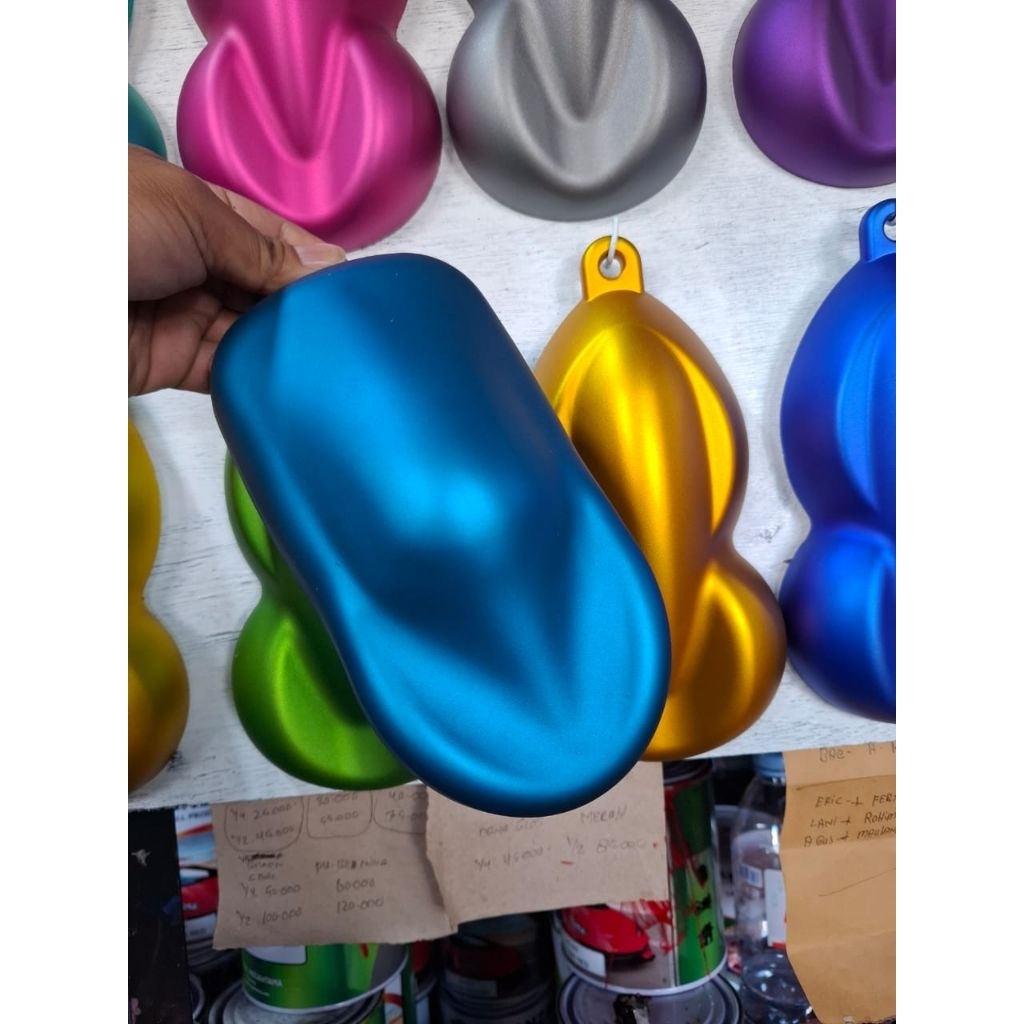 cat warna blue doff NC cat biru dof nc cat motor cat mobil cat custom cat automotive