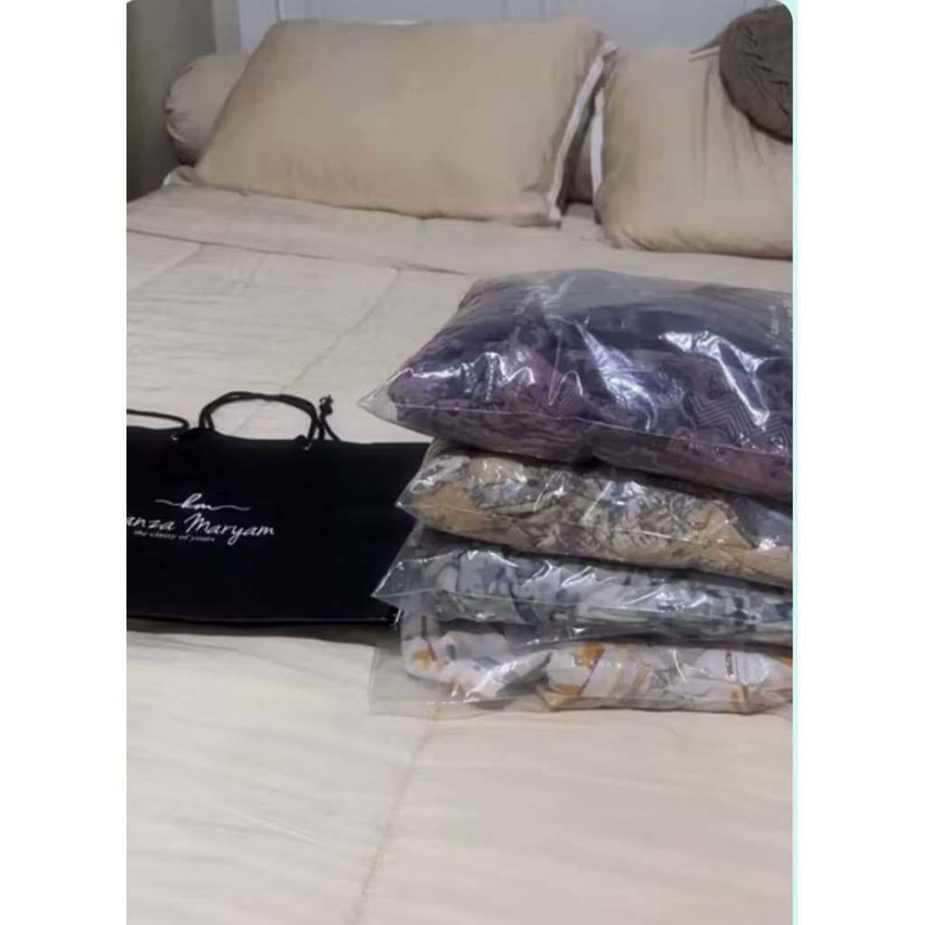 khanza maryam preloved 4pcs