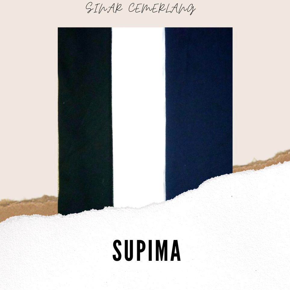 KODE S75V Kain Bahan Kaos Kiloan Cotton Combed3s Supima