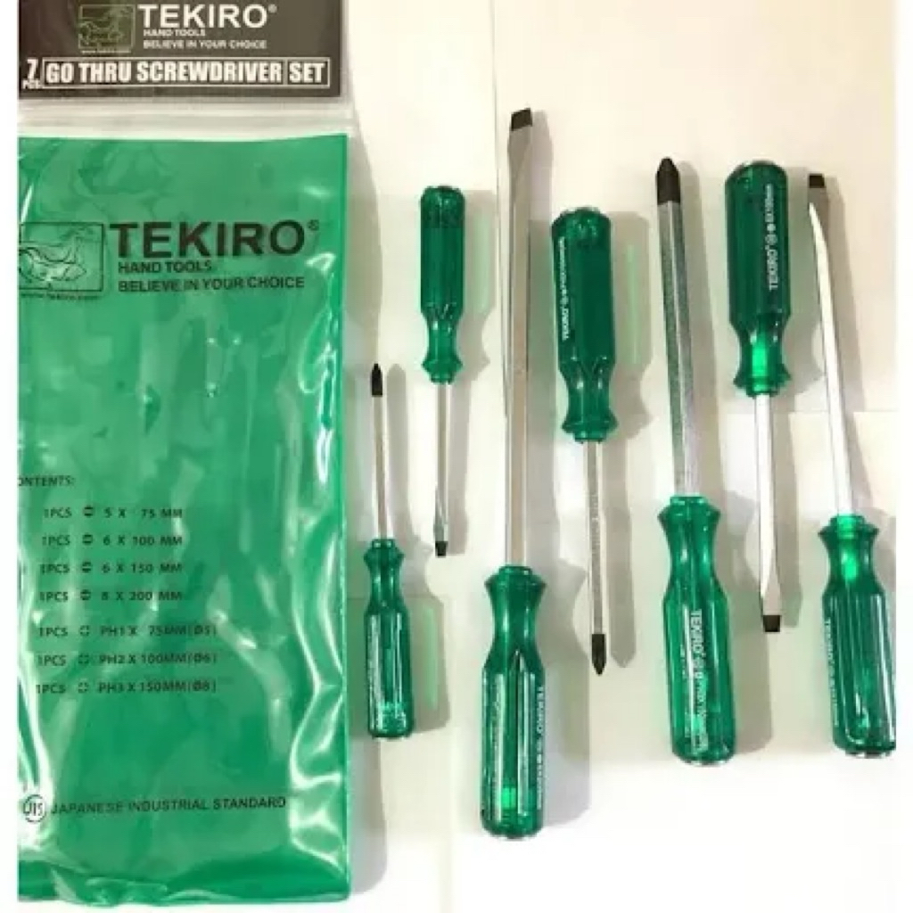 Obeng plus minus set Mekanik (obeng pukul)