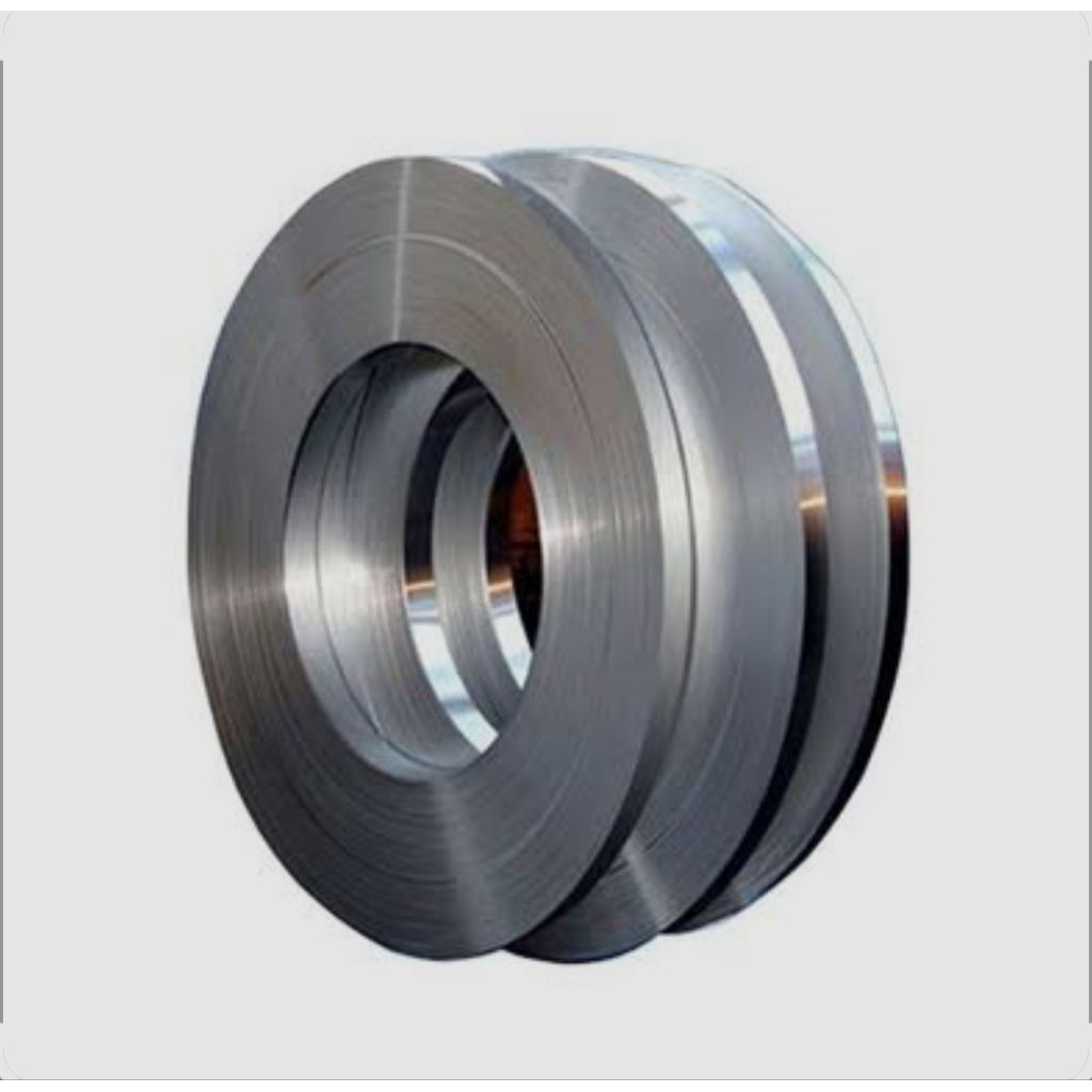 shim plat stainless 304 0.4mm x 20mm x 500mm plat sepring stainless