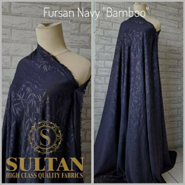 KODE Y56H Kain Abaya kain arab kain Fursan emboss motif