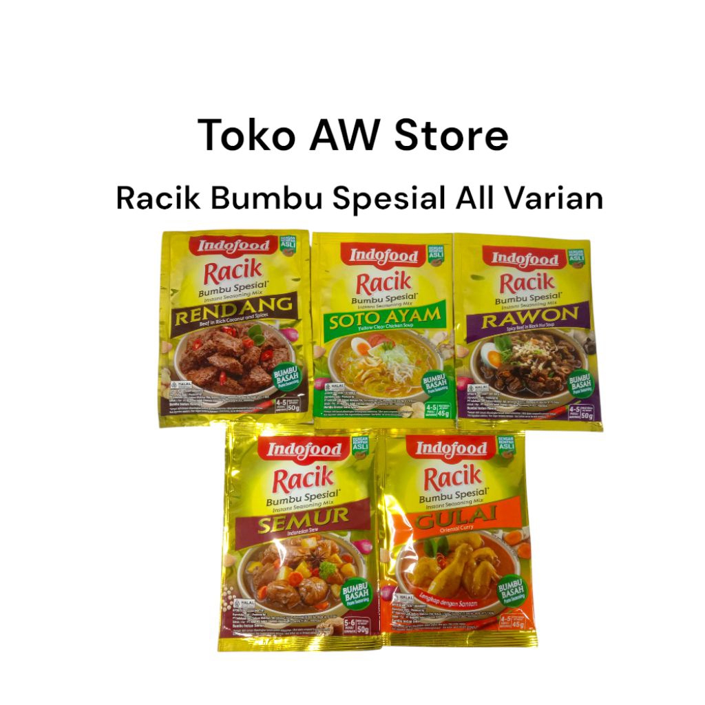 

Racik Bumbu Instan Spesial All Varian l Bumbu Masakan Makanan