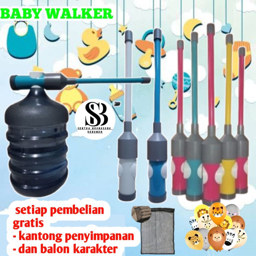 Baby Walker Pipa Paralon Alat Bantu Jalan Bayi Murah Banyak Hadiah