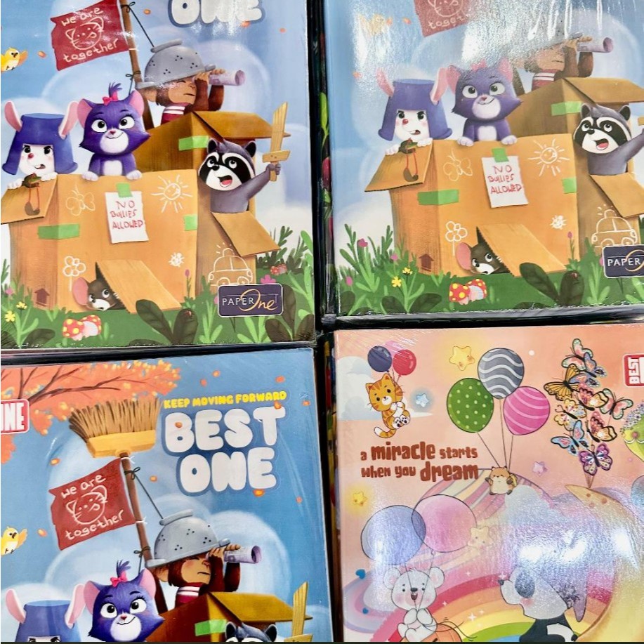 

[1PACK=10BUKU] BUKU TULIS BEST ONE 58 LEMBAR