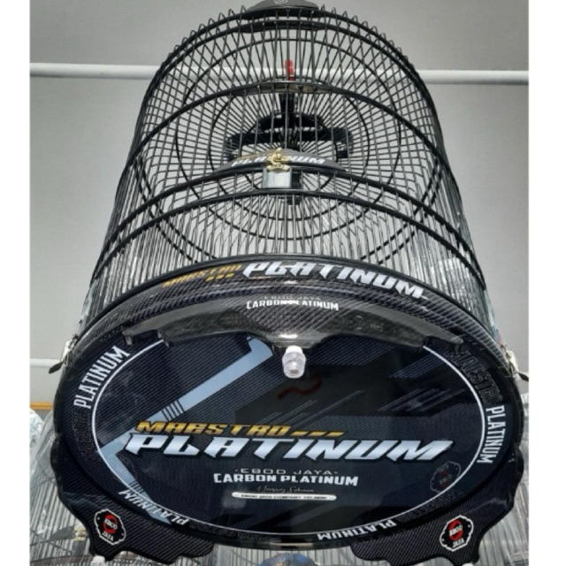 SANGKAR KANDANG EBOD PVC DECAL CARBON PLATINUM TERBARU NO 2 (KARGO)