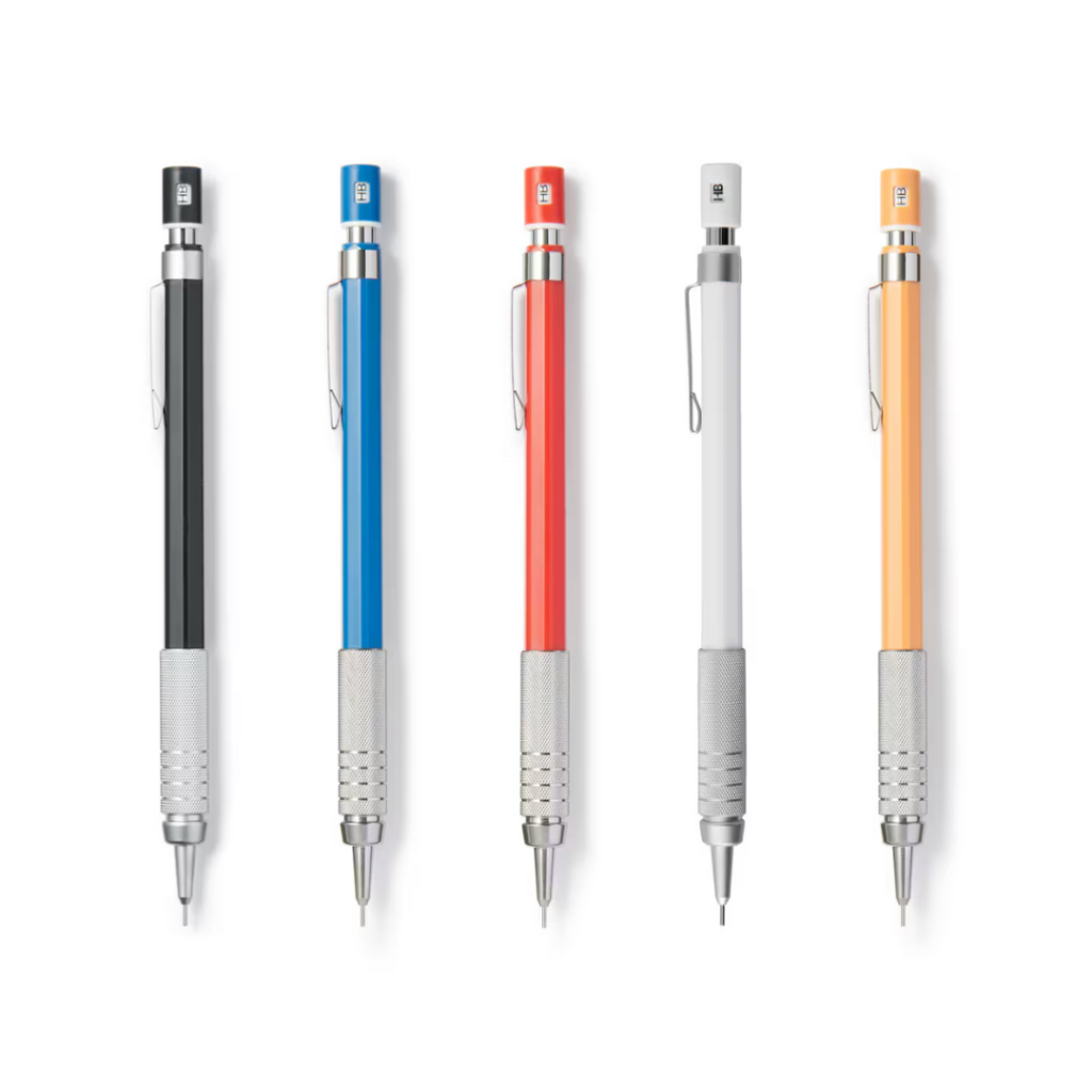 

Muji Balanced Mechanical Pencil Low Center of Gravity 0.5mm Pensil Mekanik Original Muji Jepang